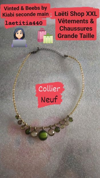 Collier femme