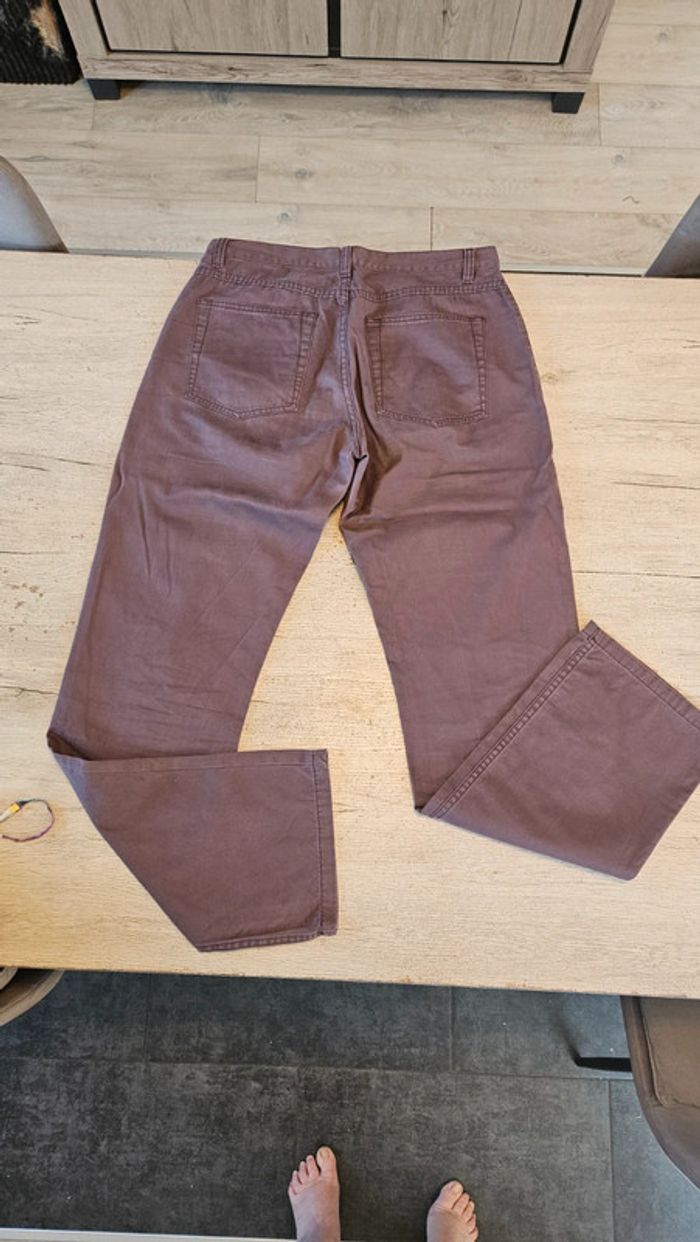 Pantalon classique, coupe droite, homme, brun, Gaspard, 34, nickel - photo numéro 7