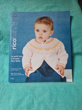 Le petit livre à tricoter Rico baby numéro 16