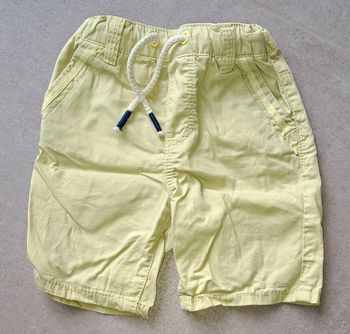 Short jaune Obaïbi 12 mois