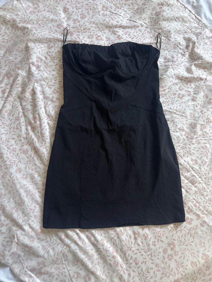 Robe mini bustier de bershka taille L