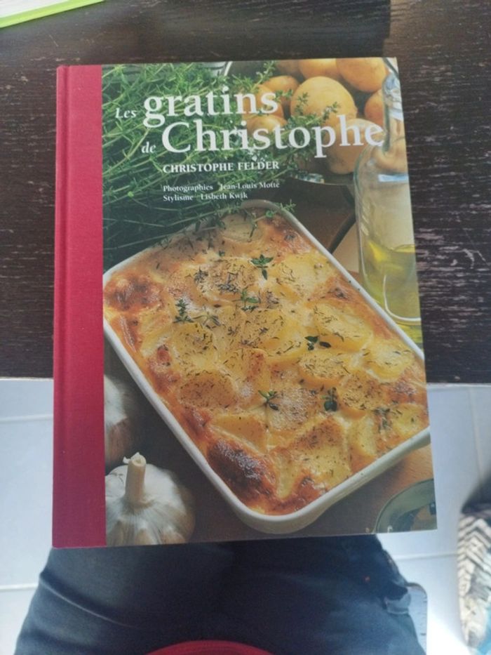 Livre de recettes "les gratins de Christophe"