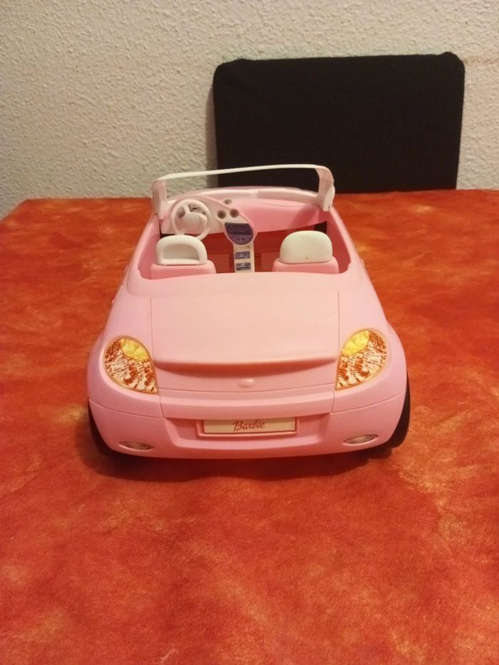 Voiture rose de Barbie, vintage Mattel 2001 - photo numéro 3