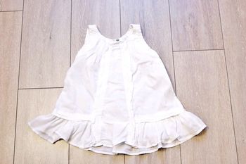 Tunique blanche. 8 ans fille. Tape à l oeil