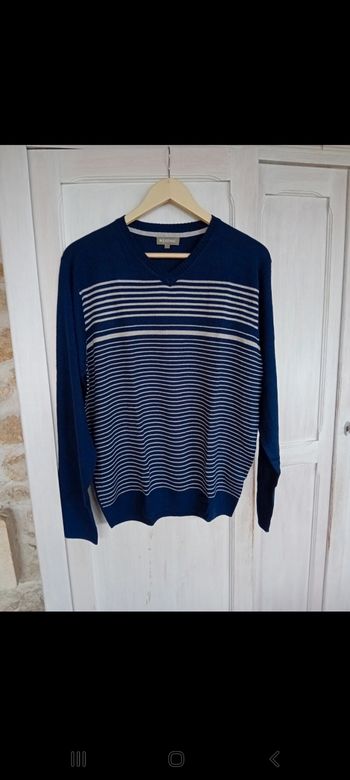 Pull-over à rayures