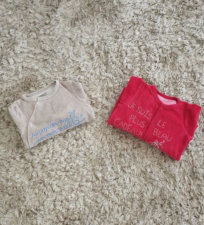 Lot pyjamas 6 mois
