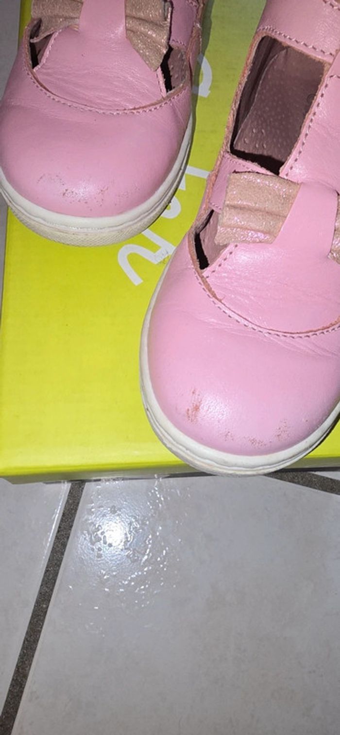 Aster en cuir, taille 26, rose - photo numéro 7