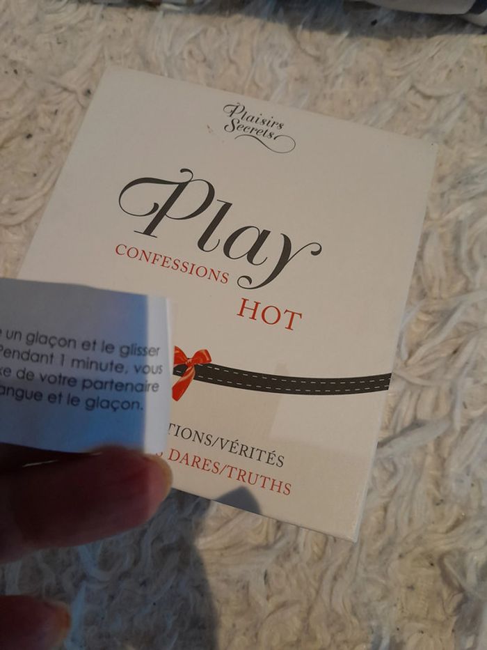 Jeu pour Adultes, Plaisirs Secrets Jeu Confessions Secrètes Soft - photo numéro 3