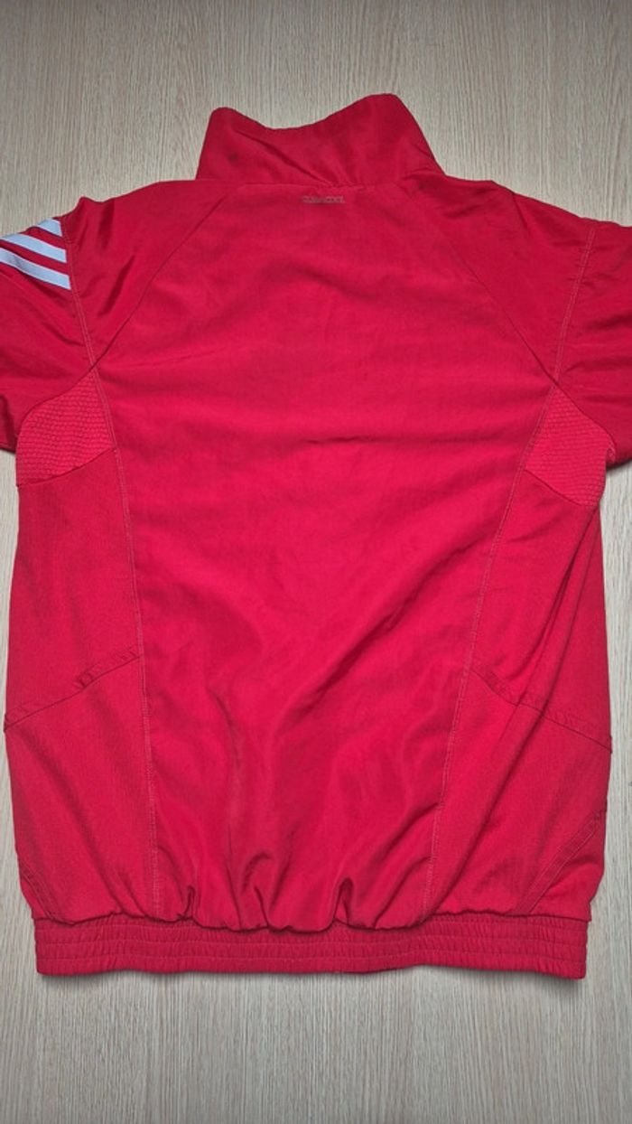Veste Adidas zippée climat 365 rouge - photo numéro 6