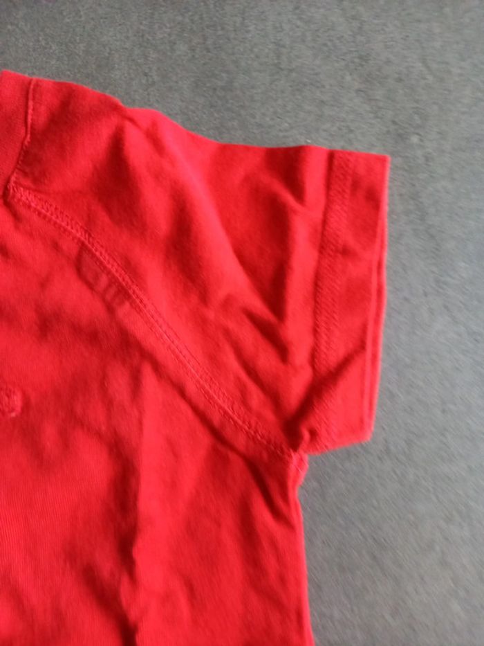 Tee shirt rouge 18 mois - photo numéro 4