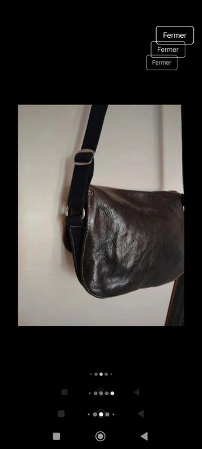 Sac à main bandoulière cuir Gil Holsters - photo numéro 4