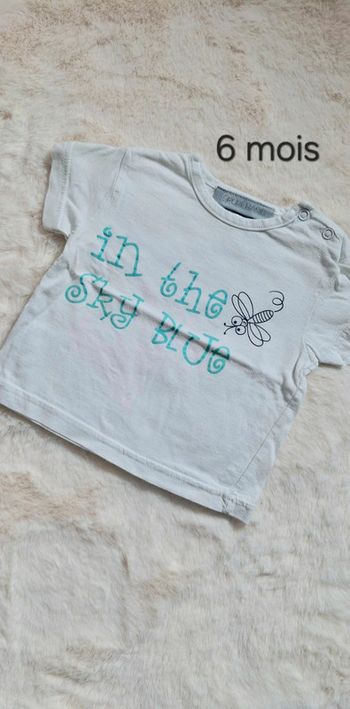 T-shirt taille 6 mois