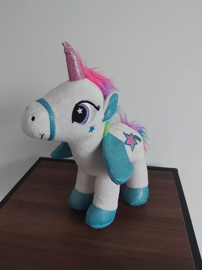 Peluche licorne 24 cm Fizzy