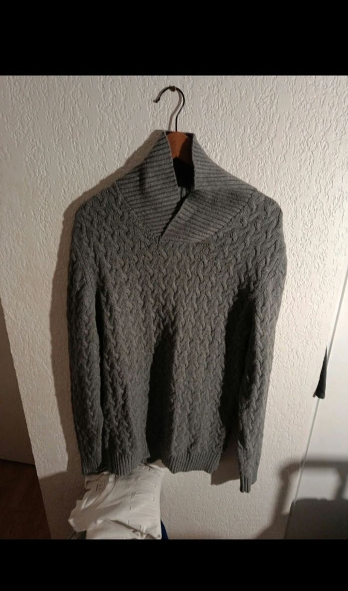 Pull R&Co gris