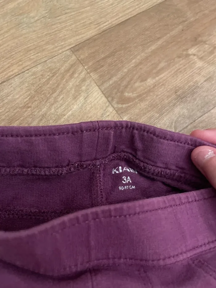 Pantalon violet Kiabi - photo numéro 3