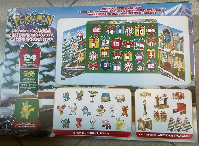 Calendrier de l’avent Pokémon - photo numéro 2