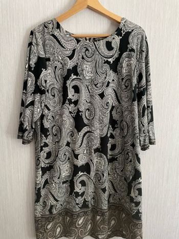 Robe motifs cachemire