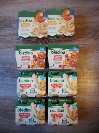 Repas bébé 4 /6 mois