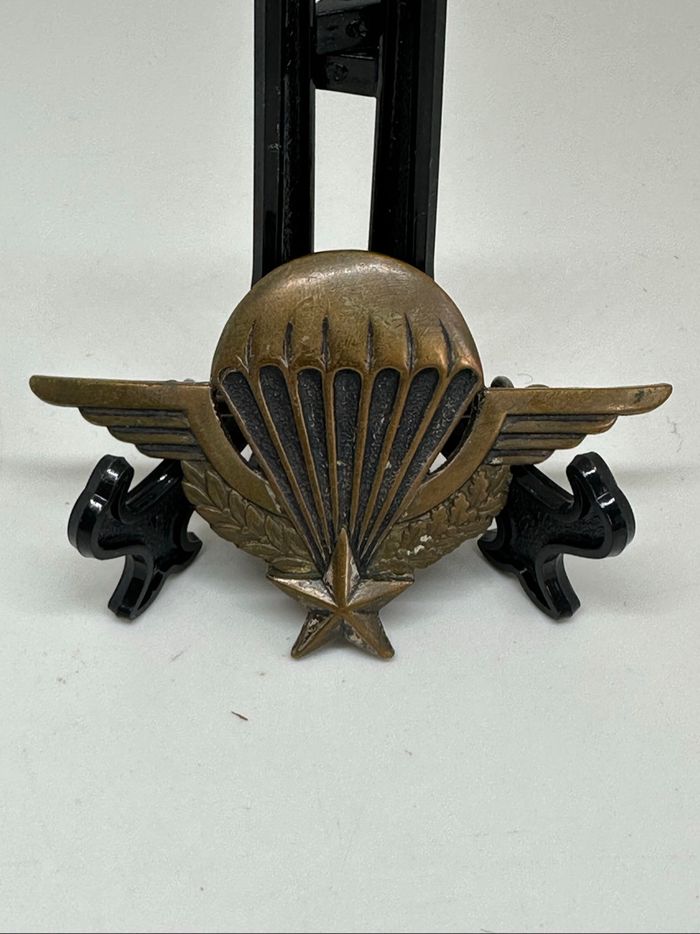 Brevet Militaire Parachutiste / Attribuée / Années 60/ TAP/ insigne - photo numéro 4