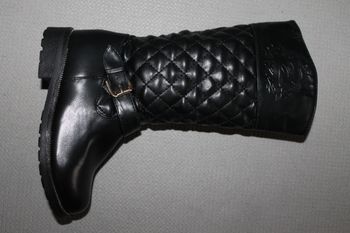 belle bottes noires zippées 28