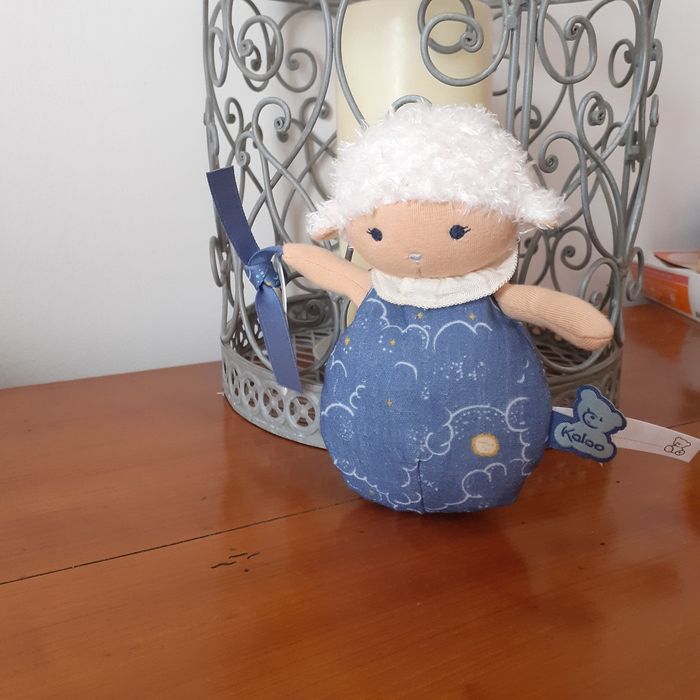 Kaloo: Doudou "Petit Mouton" avec accroche-tétine - photo numéro 8