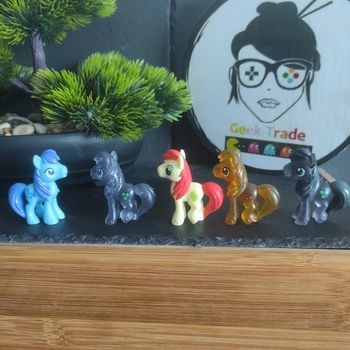 5 My Little Pony G4 blind bag Lucky Clover Cherry Fizzy Note Worthy Don Neigh