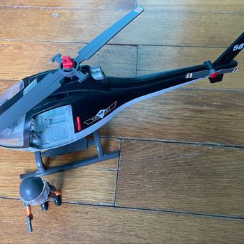Playmobil 5563 (pilote et hélicoptère)