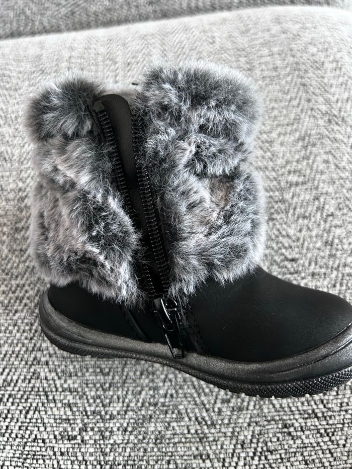 Bottines bébé noires