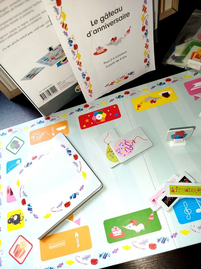 🟠 Oxybul Jeu de société le Gâteau d'anniversaire - photo numéro 3