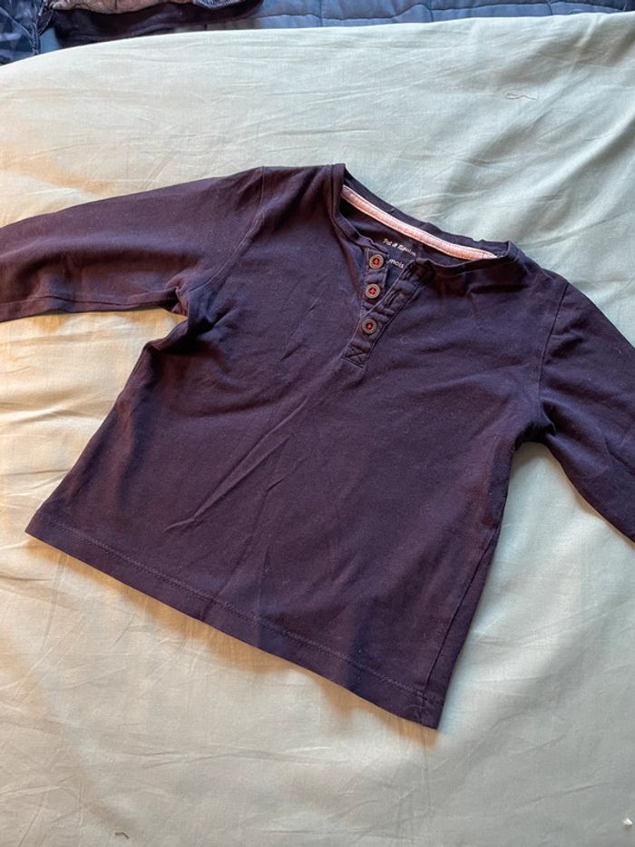 T-shirt manches longues 18 mois Pat & Ripaton