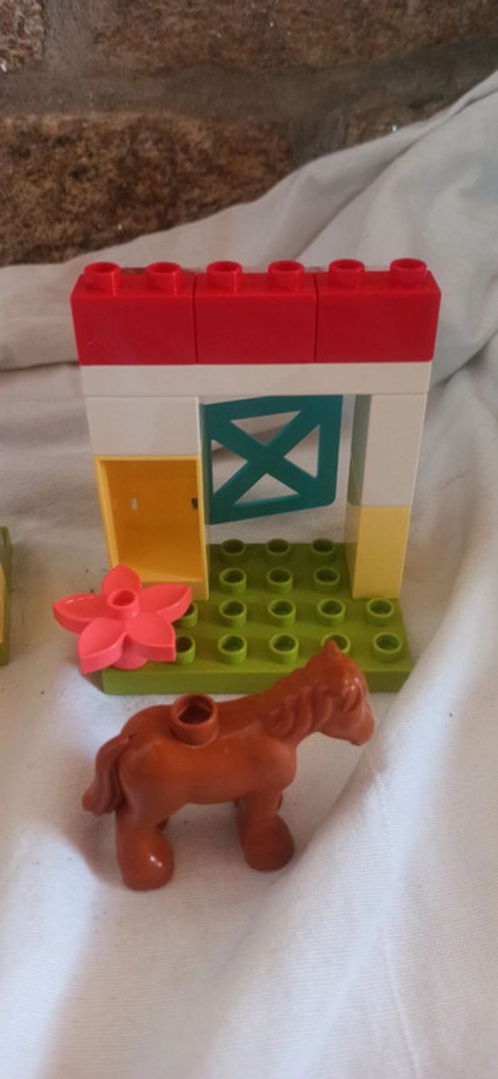 Écurie lego duplo avec chevaux - photo numéro 10