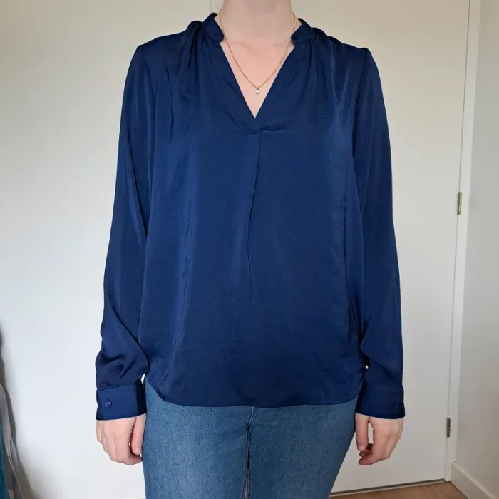 Chemise bleue marine