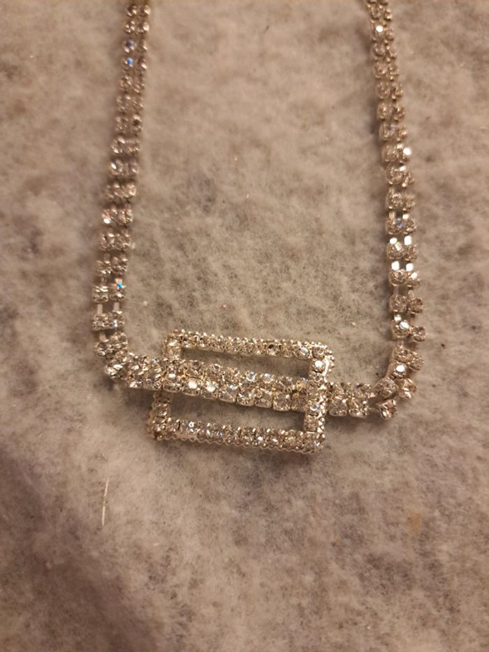 Magnifique collier strass - photo numéro 3