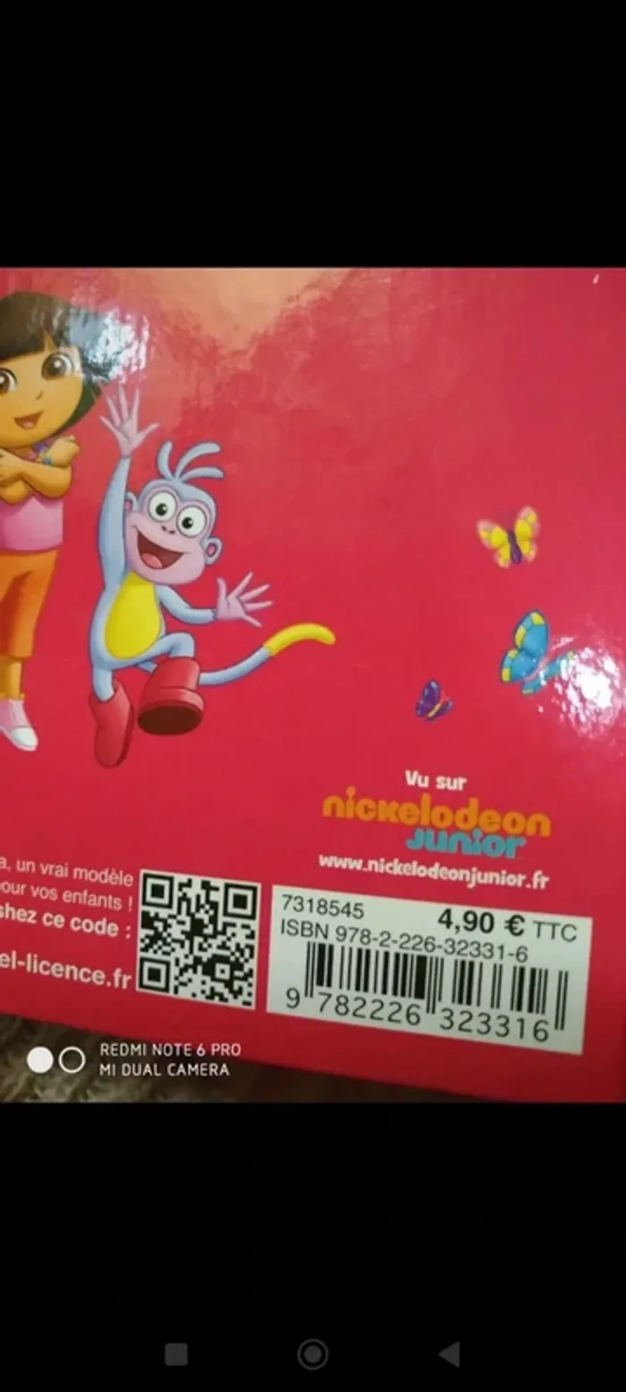Livre dora compte les animaux nickelodeon - photo numéro 3