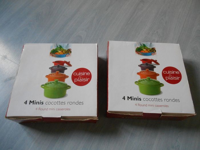 Mini-cocottes de couleur - photo numéro 5