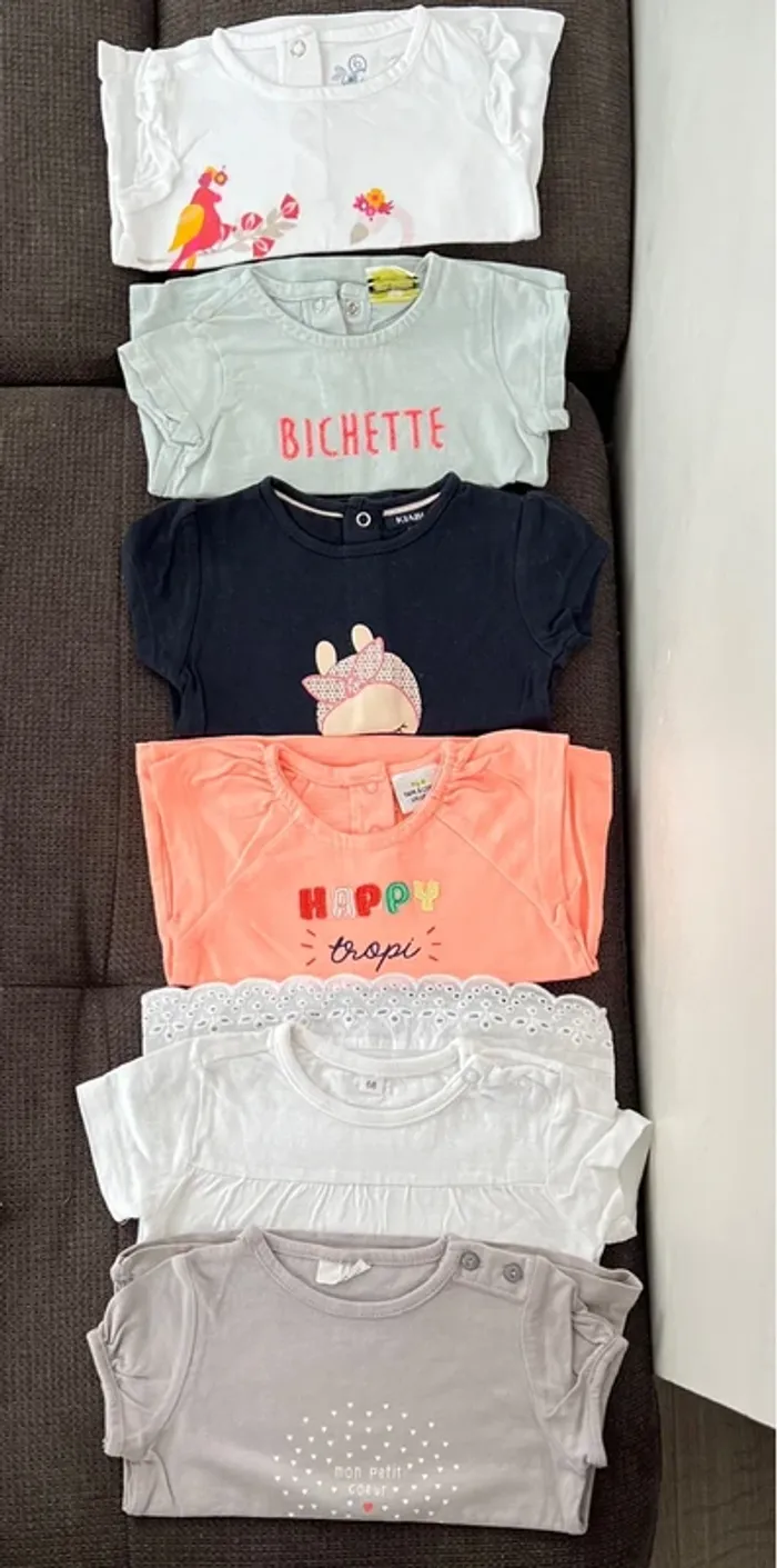 Lot de vêtements été fille 6 mois - photo numéro 4