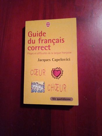 Guide du français correct