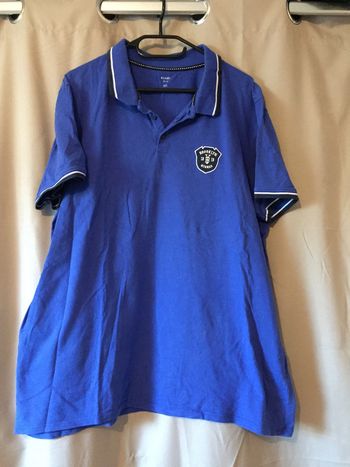 Polo homme bleu