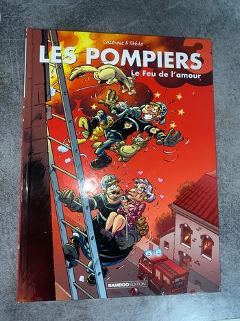 BD Les Pompiers Le Feu de l’amour