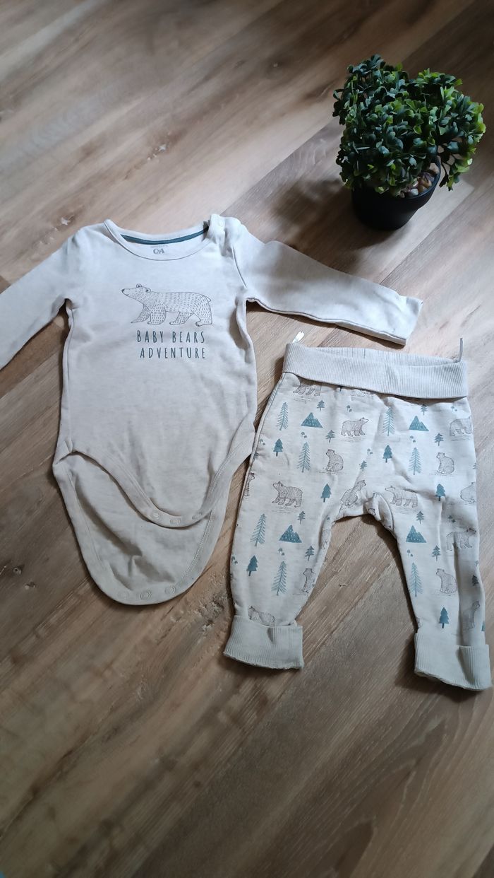 Ensemble body/pantalon