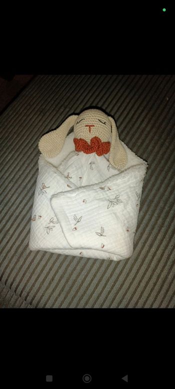 Doudou lange lapin