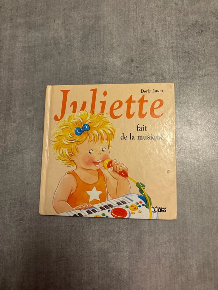 Livre Juliette fait de la musique