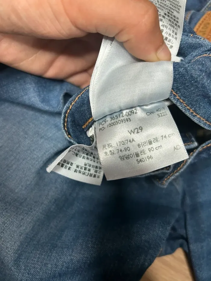 Short Levi’s 501 – W29 – denim bleu – coupe iconique - photo numéro 7