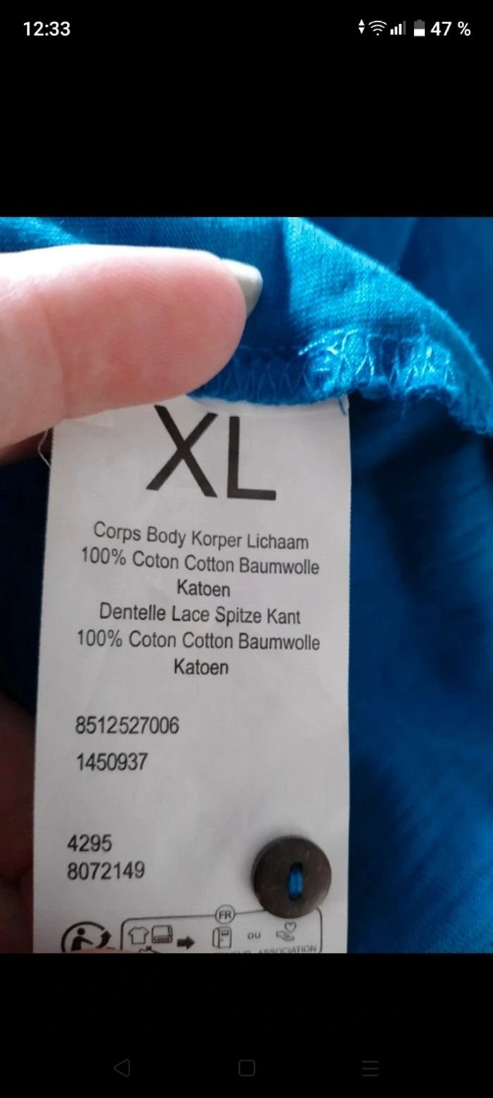 Débardeur bleu Grain de Malice - photo numéro 6