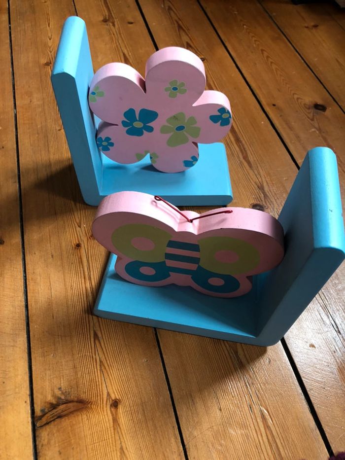 Cales livres - déco chambre fille fleur / papillon - photo numéro 2