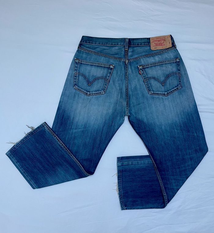 Jean troué vintage Levi's 501 taille W38 - photo numéro 7