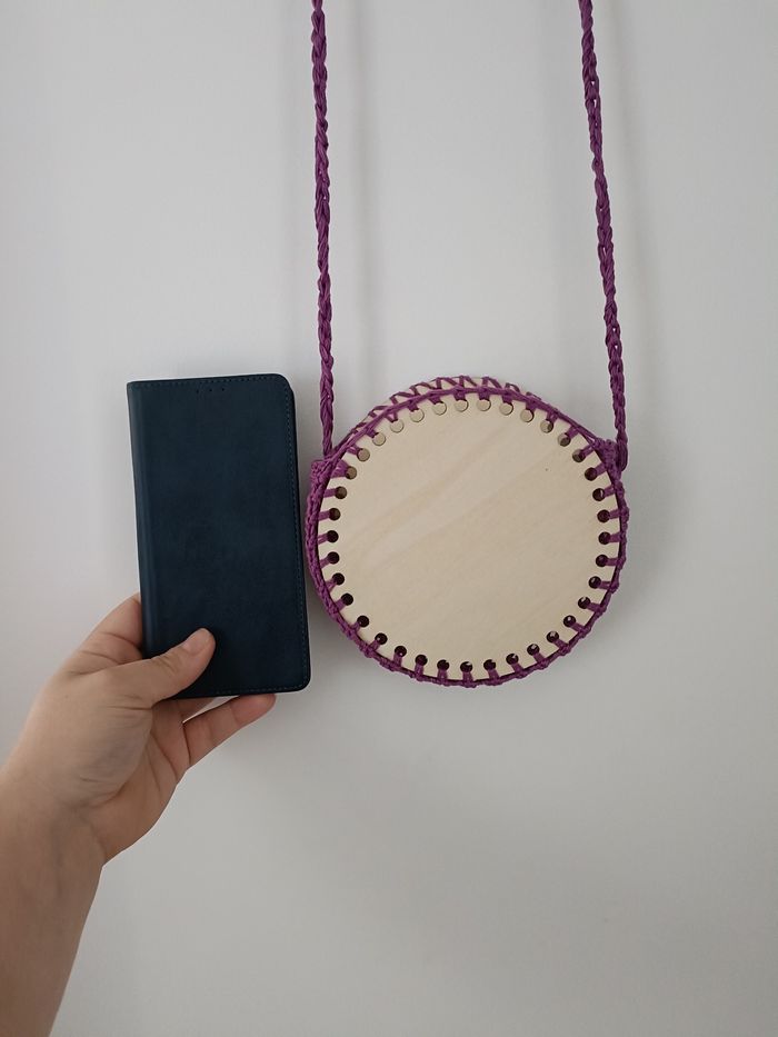 🎀 Pièce unique - sac a bandoulière fait main au crochet 🎀 - photo numéro 4