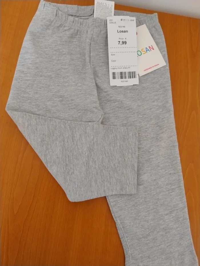 Leggings fille 3/4