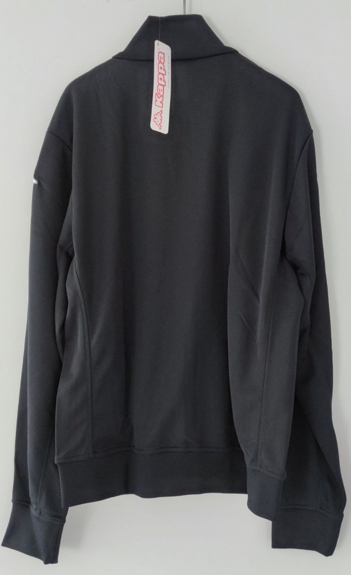 Veste à manches longues pour homme taille M marque kappa couleur noir - photo numéro 2
