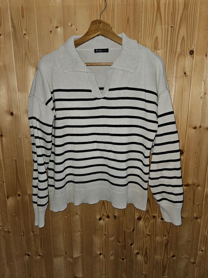 Pull à rayures Very j